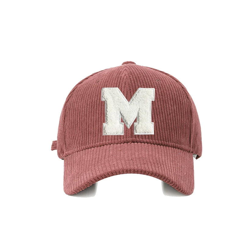 Casquette velours snapback plain créative vagabonde