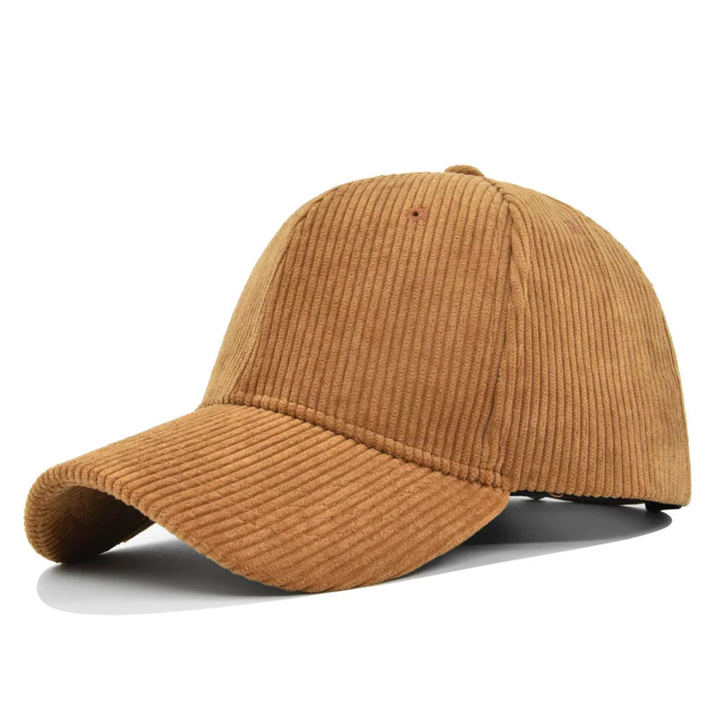 Casquette velours marron audacieuse fantaisie