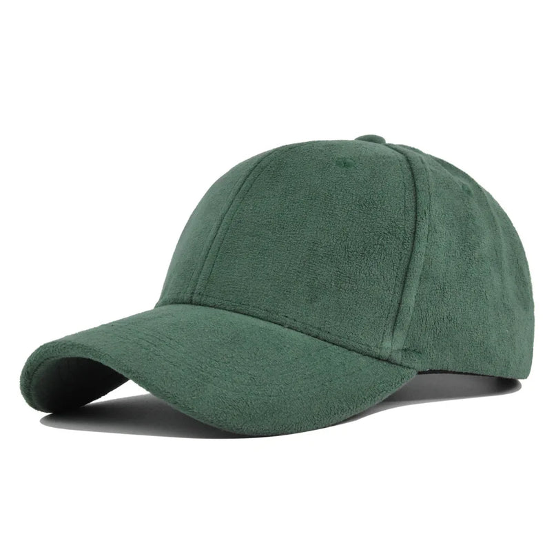 Casquette velours vert lisse sophistiquée bohème
